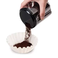 Coffee Makers Hamilton Beach 16 Oz Stainless Steel Burr Coffee Grinder -MegaChef Sales Shop stainless steel hamilton beach coffee grinders 80385 31 1000