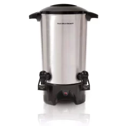 Coffee Makers Hamilton Beach 45-Cup Stainless Steel Coffee Urn With Dual Spout -MegaChef Sales Shop stainless steel hamilton beach coffee urns 40518 1f 1000