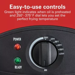 Deep Fryers Hamilton Beach 3 Qt. Stainless Steel Deep Fryer -MegaChef Sales Shop stainless steel hamilton beach deep fryers 35032 76 1000