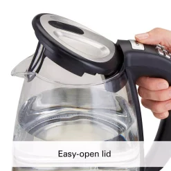 Electric Kettles Hamilton Beach 7-Cup Stainless Steel Variable Temperature Kettle -MegaChef Sales Shop stainless steel hamilton beach electric kettles 40941 44 1000