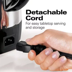 Coffee Makers Hamilton Beach 12-Cup Stainless Steel Percolator -MegaChef Sales Shop stainless steel hamilton beach percolators 40622r 44 1000