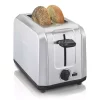 Toasters Hamilton Beach Stainless Steel 2 Slice Toaster With Extra Wide Slots