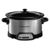 Cookers Hamilton Beach 4 Qt. Stainless Steel Slow Cooker With Built In Timer