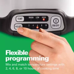 Cookers Hamilton Beach Stovetop Sear And Cook 6 Qt. Stainless Steel Slow Cooker -MegaChef Sales Shop stainless steel hamilton beach slow cookers 33662 4f 1000