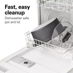 Cookers Hamilton Beach Stovetop Sear And Cook 6 Qt. Gray Slow Cooker -MegaChef Sales Shop stainless steel hamilton beach slow cookers 33669 76 1000