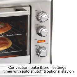 Toasters Hamilton Beach Countertop Stainless Steel Toaster Oven With Convection And Rotisserie 10 Toasters Hamilton Beach Countertop Stainless Steel Toaster Oven With Convection And Rotisserie -MegaChef Sales Shop stainless steel hamilton beach toaster ovens 31103d 44 1000