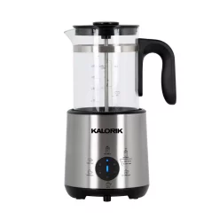 Coffee Makers KALORIK Bartista 3-Cup Stainless Steel Electric French Press Coffee Maker
