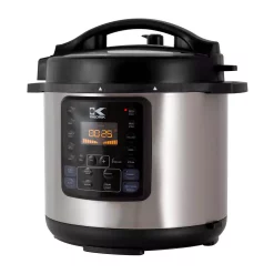 Cookers KALORIK 10-in-1 Multi Use 6 Qt. Stainless Steel Electric Pressure Cooker -MegaChef Sales Shop stainless steel kalorik electric pressure cookers epck 45026 bk c3 1000