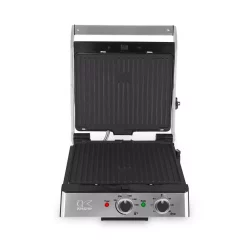 Electric Skillets & Indoor Grills KALORIK Eat Smart 200 Sq. In. Stainless Steel Non-Stick Indoor Grill -MegaChef Sales Shop stainless steel kalorik indoor grills fhg 43302 ss 76 1000