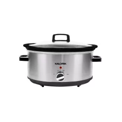 Cookers KALORIK 6.5 Qt. Stainless Steel Slow Cooker -MegaChef Sales Shop stainless steel kalorik slow cookers sc 47493 ss c3 1000