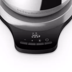 Alternative view of Electric Kettles KitchenAid Precision 4.25-Cup Gooseneck Stainless Steel Electric Kettle With Alarm