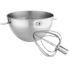 Mixers KitchenAid 3 Qt. Stainless Steel Bowl And Whip Set For Bowl-Lift Stand Mixer