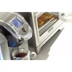 Toasters KitchenAid 2000 W 4-Slice Stainless Steel Convection Toaster Oven -MegaChef Sales Shop stainless steel kitchenaid toaster ovens kco275ss 4f 1000