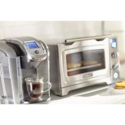 Toasters KitchenAid 2000 W 4-Slice Stainless Steel Convection Toaster Oven -MegaChef Sales Shop stainless steel kitchenaid toaster ovens kco275ss c3 1000