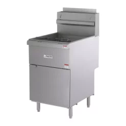 Deep Fryers Magic Chef 52 Qt. Stainless Steel Commercial Natural Gas Fryer -MegaChef Sales Shop stainless steel magic chef deep fryers mccgf70a 1f 1000