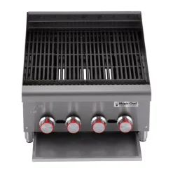 Electric Skillets & Indoor Grills Magic Chef 24 In. Commercial Countertop Radiant Char Broiler -MegaChef Sales Shop stainless steel magic chef electric griddles mcccb24a a0 1000