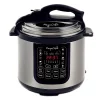 Cookers MegaChef 8 Qt. Stainless Steel Electric Pressure Cooker With Stainless Steel Pot