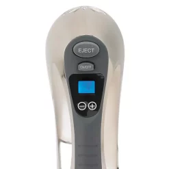 Mixers Nesco 16-Speed Digital Stainless Steel Hand Mixer With Built-In Timer -MegaChef Sales Shop stainless steel nesco hand mixers hm 350 1f 1000