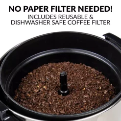 Coffee Makers Nostalgia 45-Cup Stainless Steel Quick Brewing Coffee Urn 10 Coffee Makers Nostalgia 45-Cup Stainless Steel Quick Brewing Coffee Urn -MegaChef Sales Shop stainless steel nostalgia coffee urns cuds45ss 44 1000