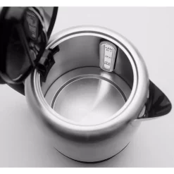 Electric Kettles Ovente 5-Cup Stainless Steel Electric Kettle, BPA-Free, Concealed Heating Element, Auto Shut Off & Boil-Dry Protection -MegaChef Sales Shop stainless steel ovente electric kettles ks22s fa 1000