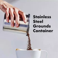 Coffee Makers OXO 16 Oz. Stainless Steel Conical Coffee Grinder With Adjustable Settings -MegaChef Sales Shop stainless steel oxo coffee grinders 8717000 77 1000