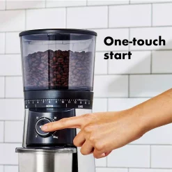 Coffee Makers OXO 16 Oz. Stainless Steel Conical Coffee Grinder With Adjustable Settings -MegaChef Sales Shop stainless steel oxo coffee grinders 8717000 fa 1000
