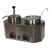 Food Warmers Paragon Pro-Style 6 L Ladle Pump Warmer With 2 Crocks