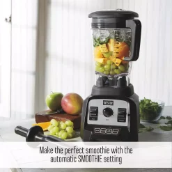 Blenders Weston Pro Series 64 Oz. 10-Speed Black Blender With 4 Preprogrammed Settings -MegaChef Sales Shop stainless steel weston countertop blenders 58914 1f 1000