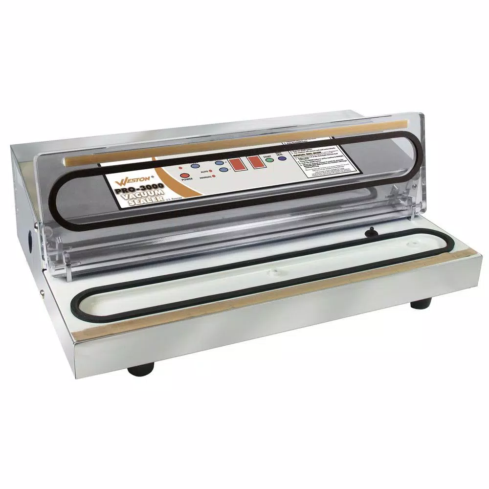 Food Processing Weston Pro-3000 Stainless Steel Food Vacuum Sealer 3 Food Processing Weston Pro-3000 Stainless Steel Food Vacuum Sealer - Image 3