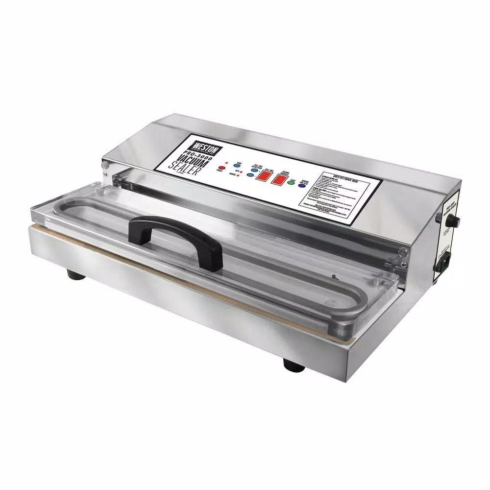 Food Processing Weston Pro-3000 Stainless Steel Food Vacuum Sealer 2 Food Processing Weston Pro-3000 Stainless Steel Food Vacuum Sealer - Image 2