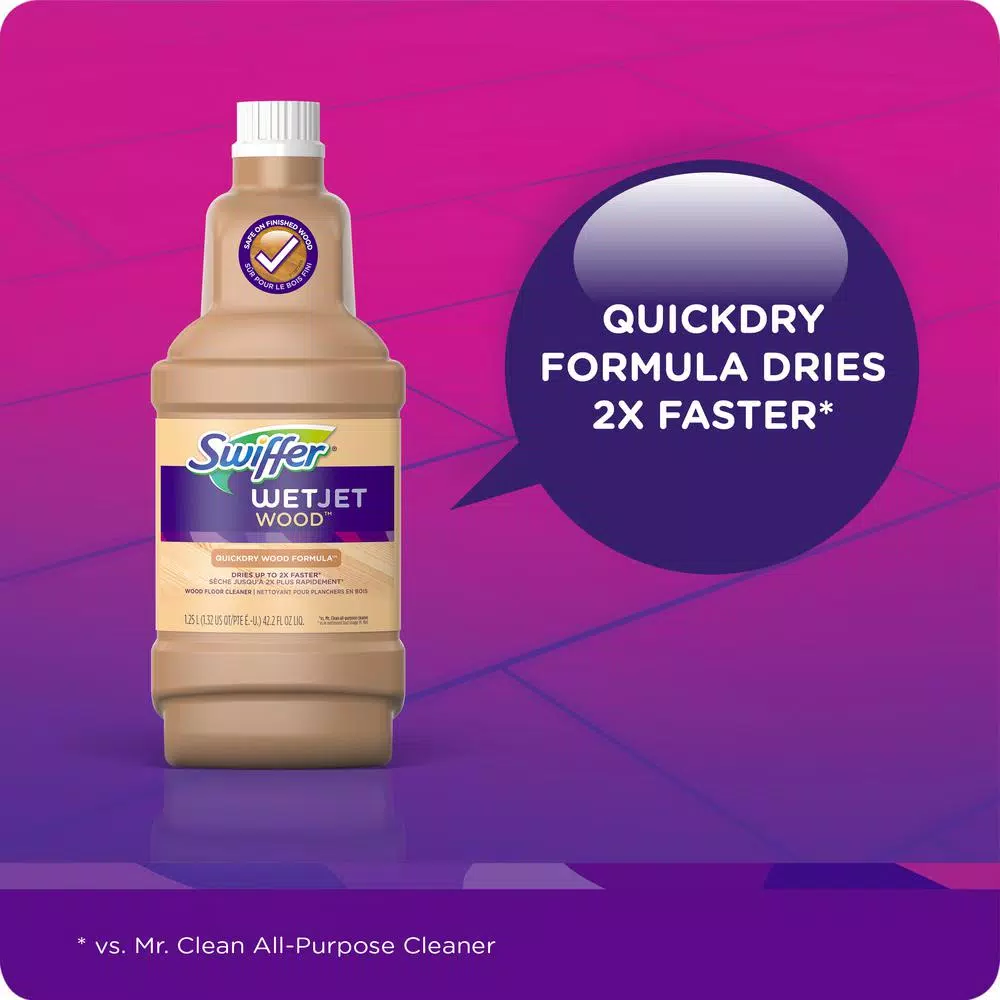 Floor Cleaning Products Swiffer WetJet 42 Oz. Wood Floor Cleaner Refill 7 Floor Cleaning Products Swiffer WetJet 42 Oz. Wood Floor Cleaner Refill - Image 7