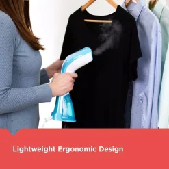 Clothes Steamers BLACK+DECKER Compact Garment Steamer -MegaChef Sales Shop teal black decker clothes steamers hgs100t fa 1000