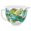 Mixers KitchenAid 5 Qt. Tropical Floral Patterned Ceramic Bowl