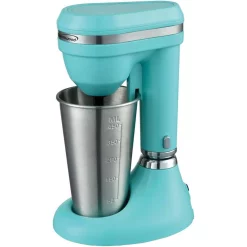 Blenders Brentwood Appliances 25 Oz. Single Speed Turquoise Classic Milkshake Maker