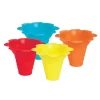 Dessert Makers Paragon 4 Oz. Multicolor Flower Drip Tray Snow Cone Cups