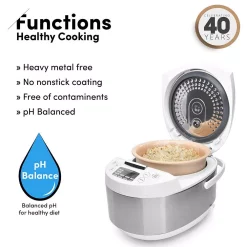 Cookers AROMA 3 Qt. White Electric Multicooker 9 Cookers AROMA 3 Qt. White Electric Multicooker -MegaChef Sales Shop white aroma multi cookers arc 6206c 1f 1000