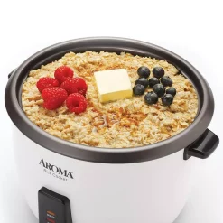 Cookers AROMA 32-Cup White Rice Cooker -MegaChef Sales Shop white aroma rice cookers arc 7216ng 4f 1000