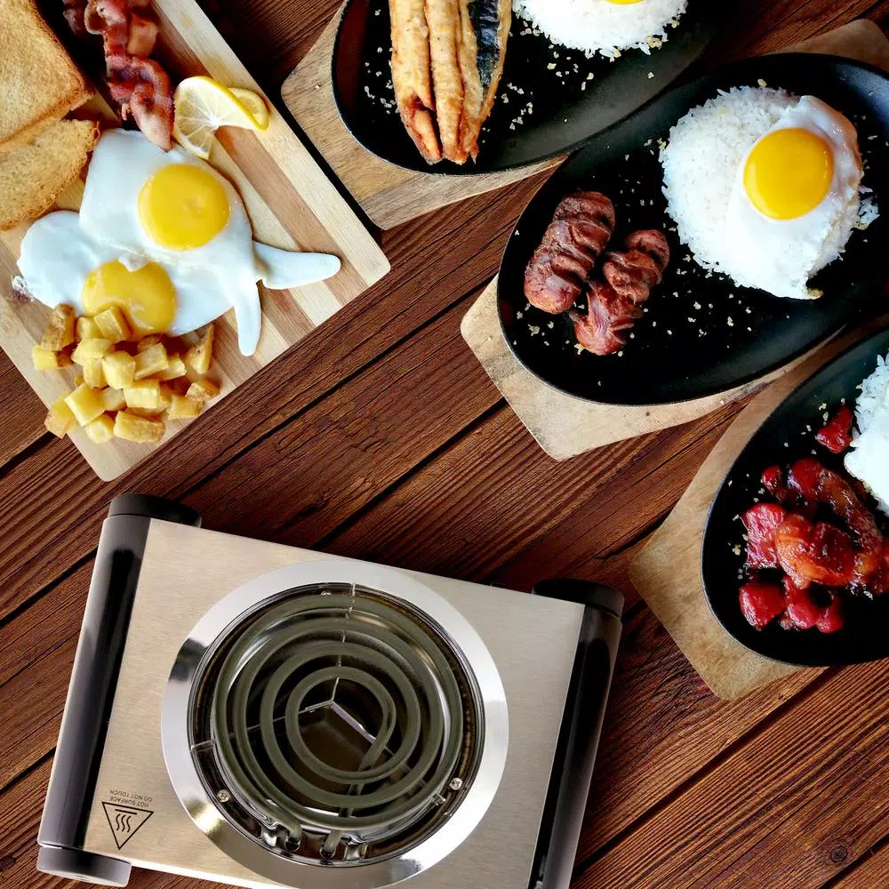 Food Warmers Better Chef Single Burner Stainless Steel 9 In. Electric Buffet Range Hot Plate 4 Food Warmers Better Chef Single Burner Stainless Steel 9 In. Electric Buffet Range Hot Plate - Image 4