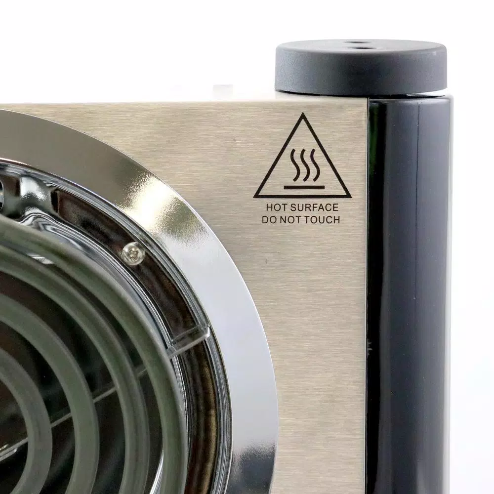 Food Warmers Better Chef Single Burner Stainless Steel 9 In. Electric Buffet Range Hot Plate 3 Food Warmers Better Chef Single Burner Stainless Steel 9 In. Electric Buffet Range Hot Plate - Image 3