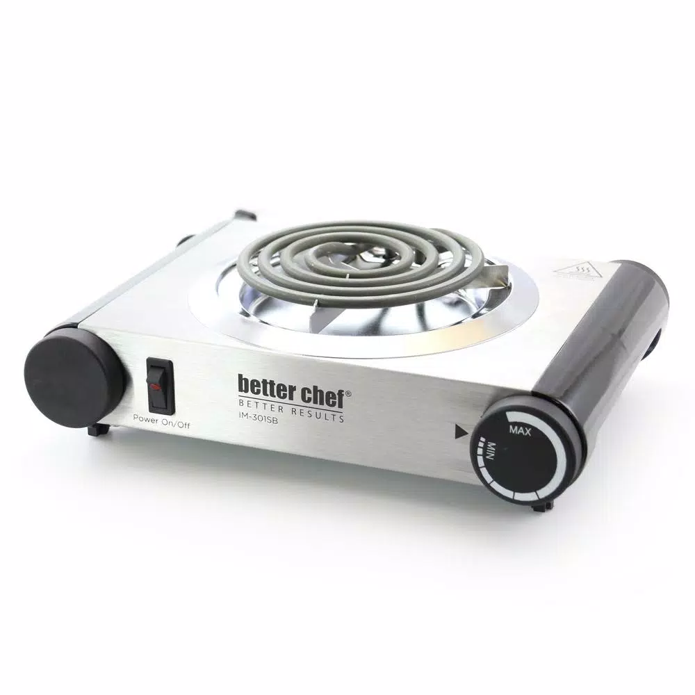 Food Warmers Better Chef Single Burner Stainless Steel 9 In. Electric Buffet Range Hot Plate 1 Food Warmers Better Chef Single Burner Stainless Steel 9 In. Electric Buffet Range Hot Plate