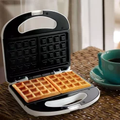 Electric Skillets & Indoor Grills Better Chef White Waffle Maker -MegaChef Sales Shop white better chef waffle makers 98580181m 1f 1000