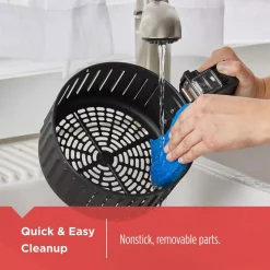 Air Fryers BLACK+DECKER Purifry 2 Qt. White Air Fryer -MegaChef Sales Shop white black black decker air fryers hf100wd 77 1000