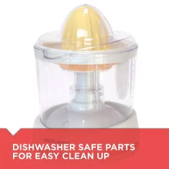 Juicers BLACK+DECKER Two-Cone 34 Fl. Oz. White Citrus Juicer -MegaChef Sales Shop white black decker juicers cj625 76 1000