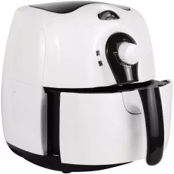 Air Fryers Brentwood 3.7 Qt. White Air Fryer With Timer And Temperature Control -MegaChef Sales Shop white brentwood air fryers af 350w 1f 1000