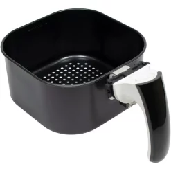 Air Fryers Brentwood 3.7 Qt. White Air Fryer With Timer And Temperature Control -MegaChef Sales Shop white brentwood air fryers af 350w 76 1000