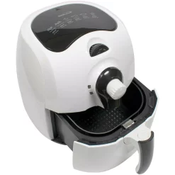 Air Fryers Brentwood 3.7 Qt. White Air Fryer With Timer And Temperature Control -MegaChef Sales Shop white brentwood air fryers af 350w c3 1000