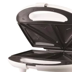 Electric Skillets & Indoor Grills Brentwood Appliances 750-Watt White Dual Sandwich Maker -MegaChef Sales Shop white brentwood appliances panini presses ts 240w 1f 1000
