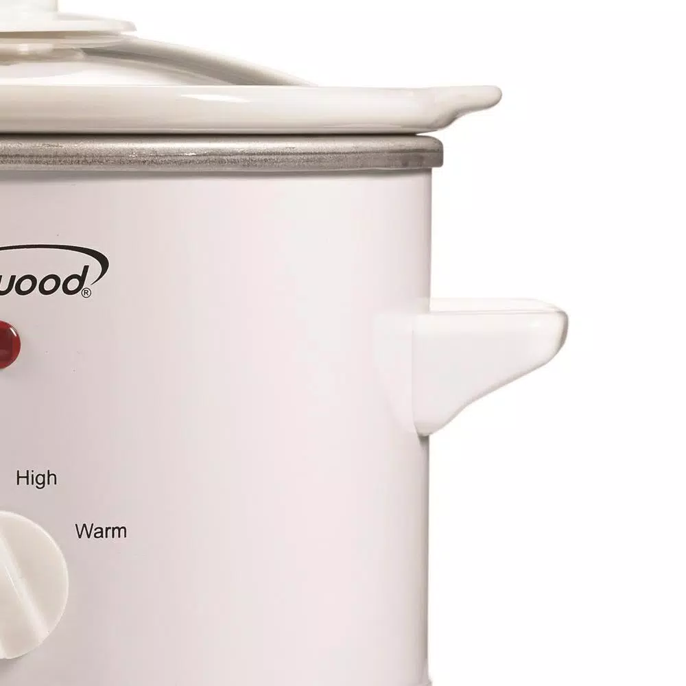 Cookers Brentwood Appliances 1.5 Qt. White Slow Cooker 3 Cookers Brentwood Appliances 1.5 Qt. White Slow Cooker - Image 3