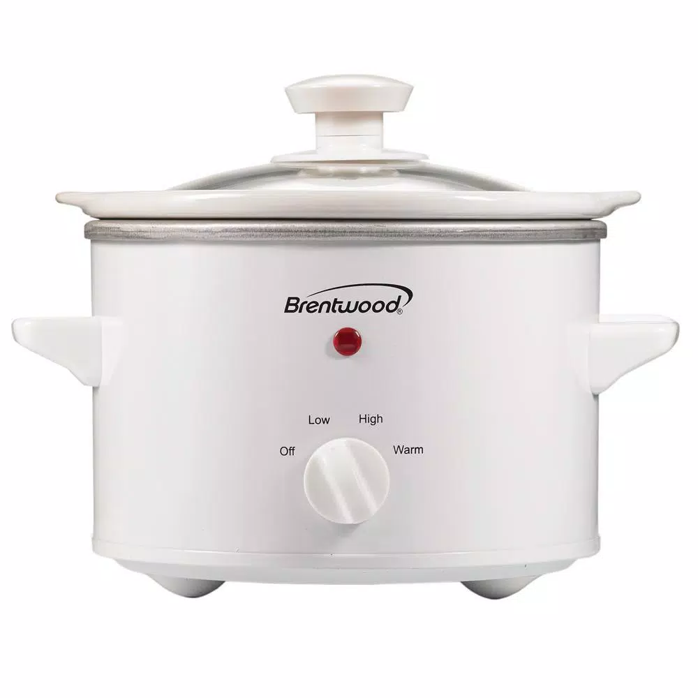Cookers Brentwood Appliances 1.5 Qt. White Slow Cooker 1 Cookers Brentwood Appliances 1.5 Qt. White Slow Cooker