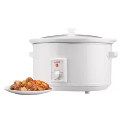 Cookers Brentwood Appliances 8 Qt. White Slow Cooker 13 Cookers Brentwood Appliances 8 Qt. White Slow Cooker -MegaChef Sales Shop white brentwood appliances slow cookers sc 165w 31 1000